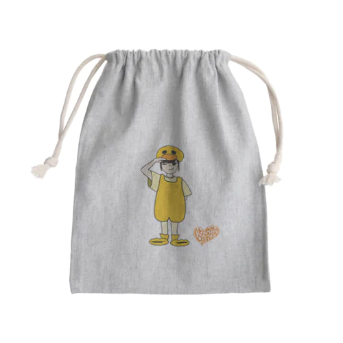 まみえちゃん Mini Drawstring Bag