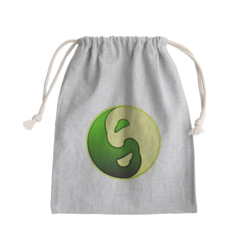 【陰陽和合🌕月夜ニ💚】 Mini Drawstring Bag