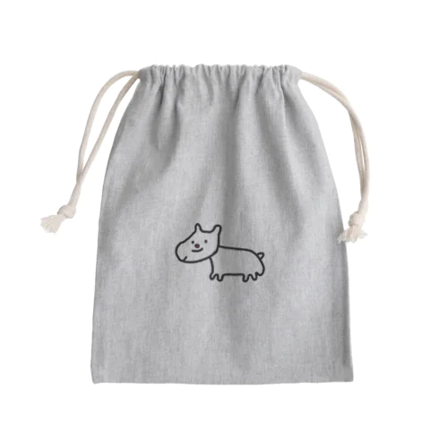 しろくまのマーチ Mini Drawstring Bag