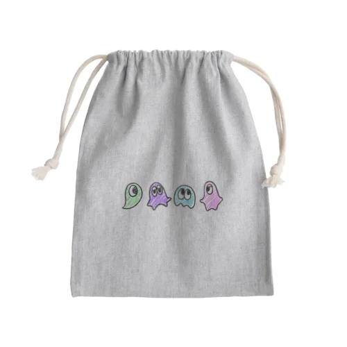 らくがきおばけちゃん Mini Drawstring Bag