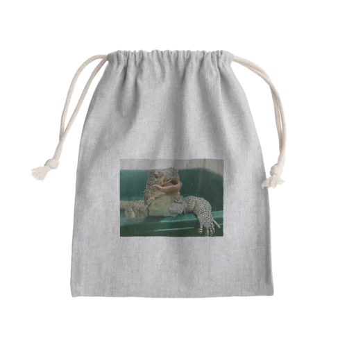 おミズぐっず(マングローブモニター) Mini Drawstring Bag