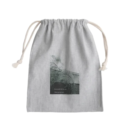 雨あがり Mini Drawstring Bag