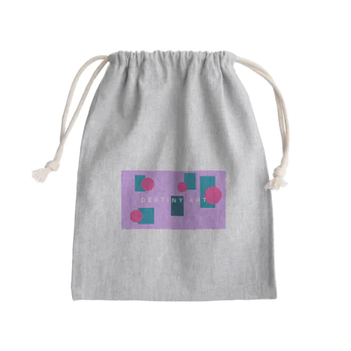 DESTINY ART(no.3) Mini Drawstring Bag