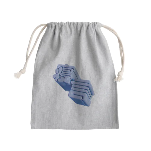 寝言 Mini Drawstring Bag