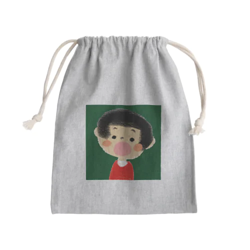 あー Mini Drawstring Bag