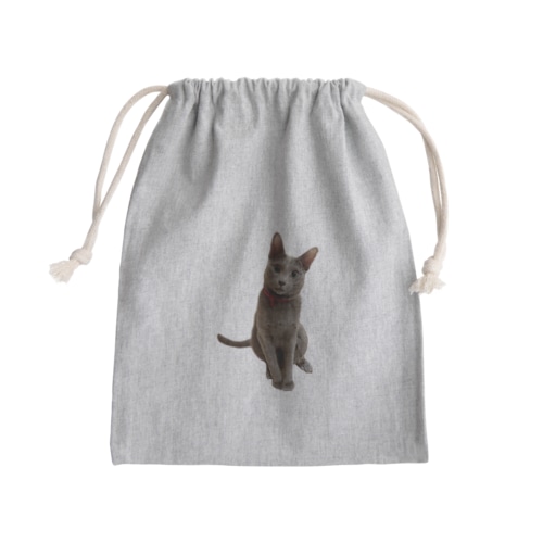 ふぇるくん。　きょとん顔編 Mini Drawstring Bag