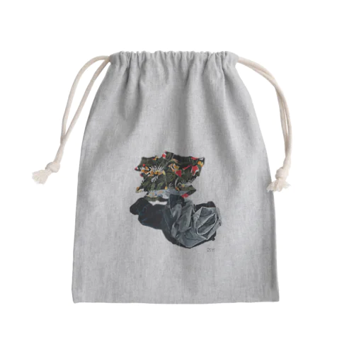 殻 Mini Drawstring Bag