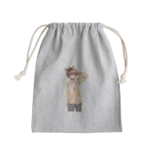 茶髪シンタローくん Mini Drawstring Bag