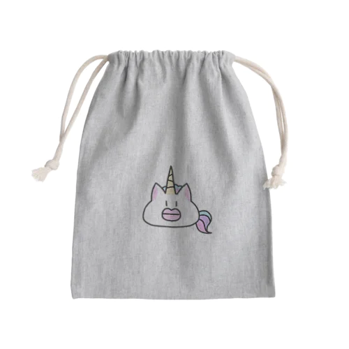 ユニコーン Mini Drawstring Bag