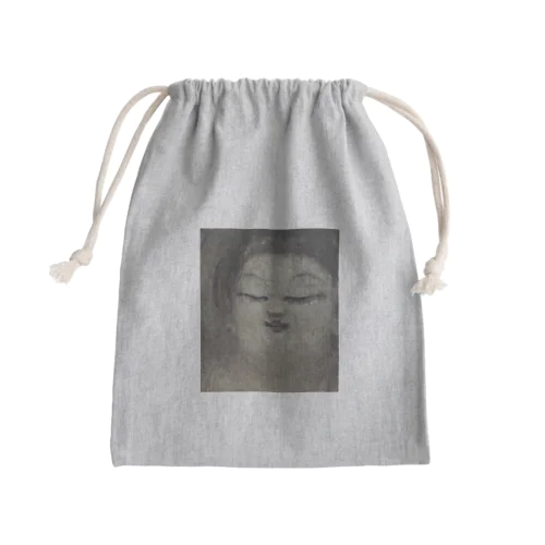 五百幼童経の世界 五百幼童経の世界 仏画：buddha cadre Mini Drawstring Bag