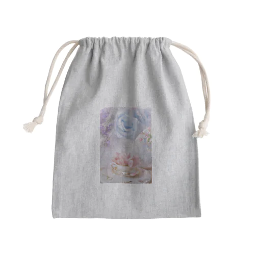 上品な花々 Mini Drawstring Bag