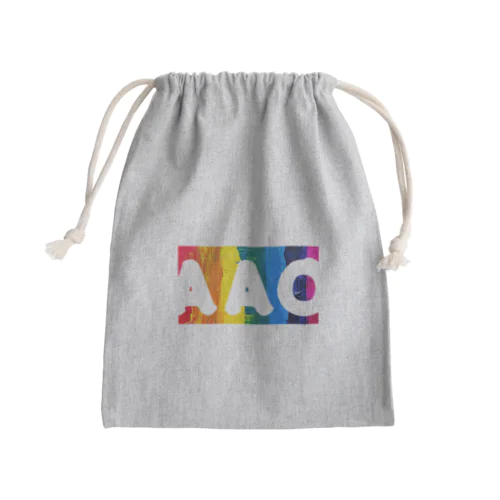 レインボーＡＡＯ Mini Drawstring Bag