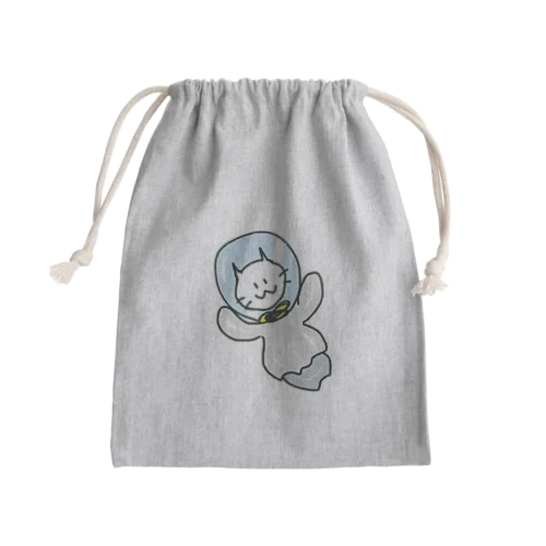 遊泳中 Mini Drawstring Bag
