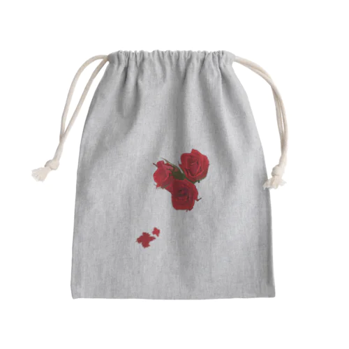 薔薇（ベルローズ） Mini Drawstring Bag