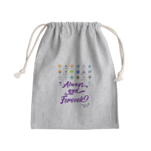 Making FOOL 005 crypto Mini Drawstring Bag