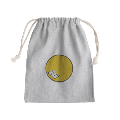 月と叢雲 Mini Drawstring Bag