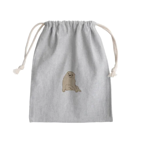 長沢芦雪　子犬 Mini Drawstring Bag