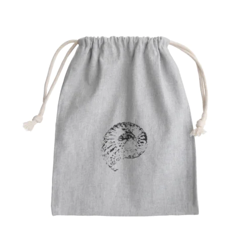 nanoアンモナイト❷ Mini Drawstring Bag