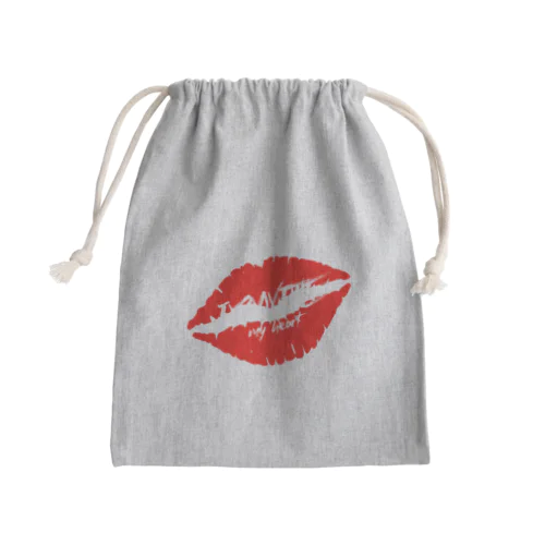 ハートに火をつけて！ Mini Drawstring Bag