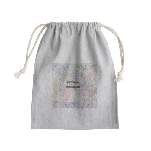 QuiteStoneMeijiColors Mini Drawstring Bag