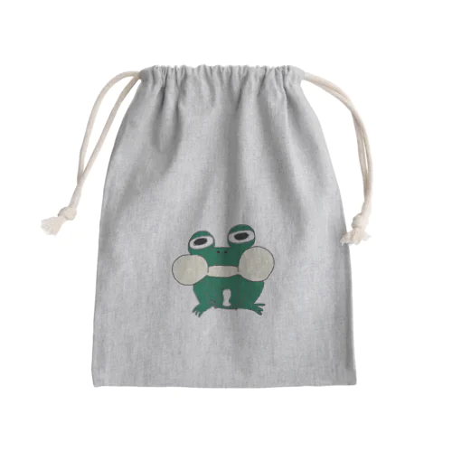 ケロ塚さん Mini Drawstring Bag