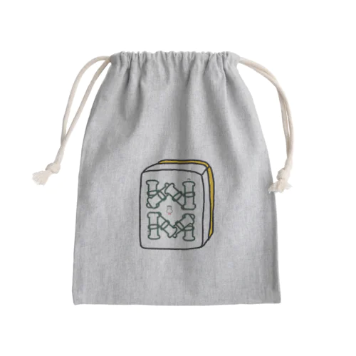 ぱっそーず Mini Drawstring Bag