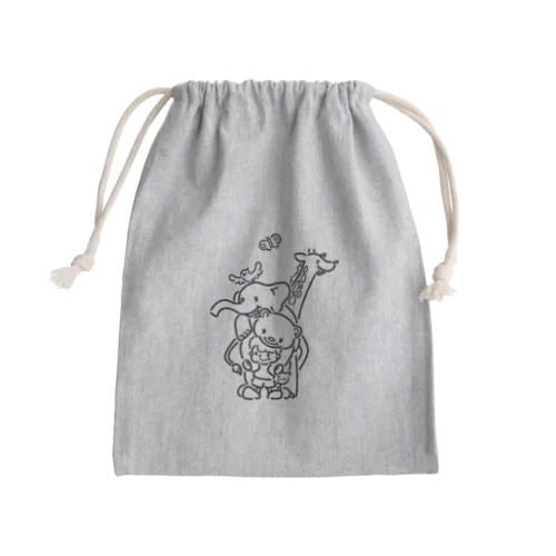 なかよし Mini Drawstring Bag