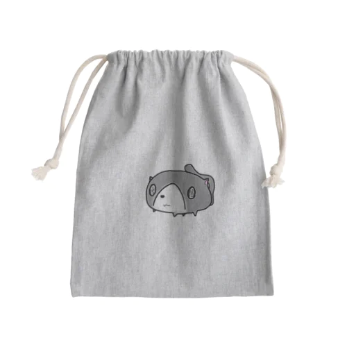 クッションネコ Mini Drawstring Bag