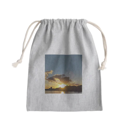 夕焼け Mini Drawstring Bag