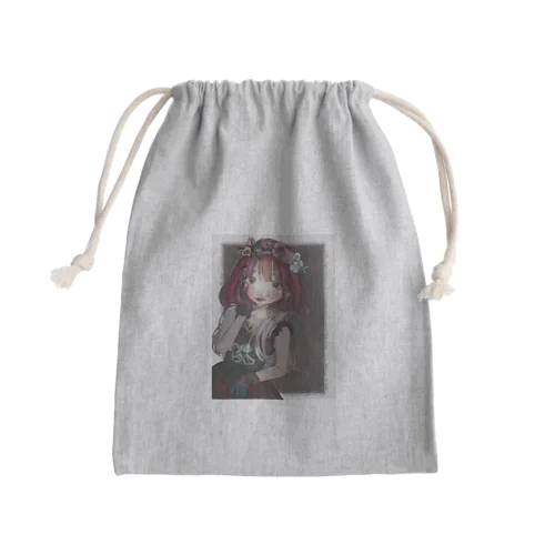 胃もたれ寸前！性癖の花冠ちゃん Mini Drawstring Bag