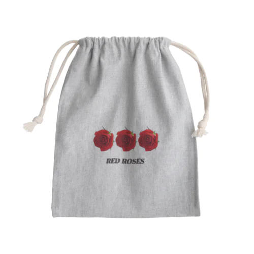 赤い薔薇_2111 Mini Drawstring Bag