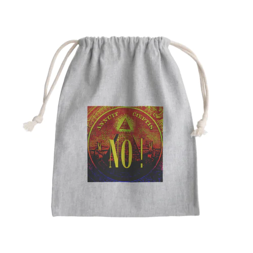 NO！ Mini Drawstring Bag