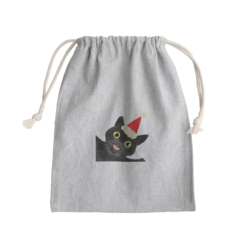 黒猫のやまとくん Mini Drawstring Bag