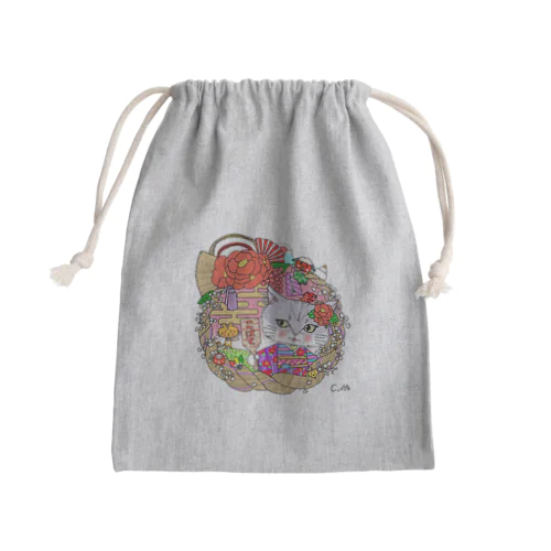 こはくちゃん専用 Mini Drawstring Bag