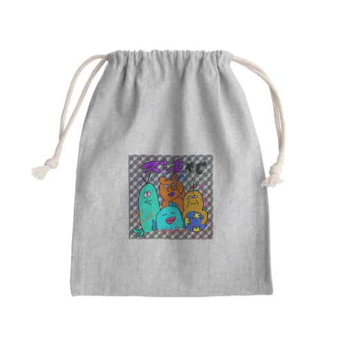 小3の時の妄想 Mini Drawstring Bag