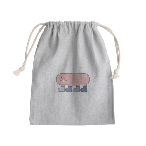ハダカデバネズミ Mini Drawstring Bag