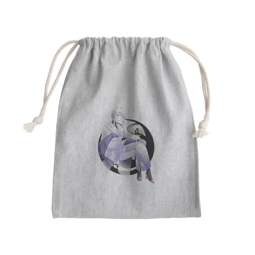白蓮巾着 Mini Drawstring Bag