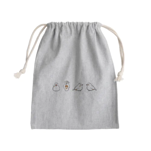 じゅうしまつ見取り図 Mini Drawstring Bag