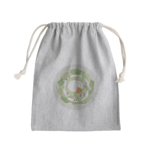 シーザーサラダちゃん Mini Drawstring Bag