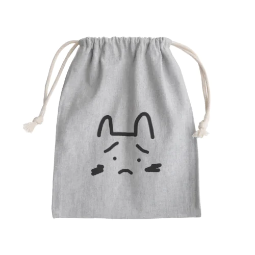 猫のゴータロー（困り顔） Mini Drawstring Bag