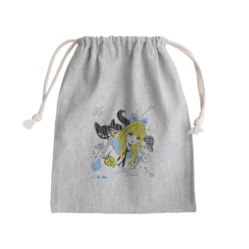 BABYFACE 深窓のあどけない令嬢 AかCのヴィネット Mini Drawstring Bag