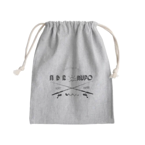 ナブラフーポー 釣り Mini Drawstring Bag