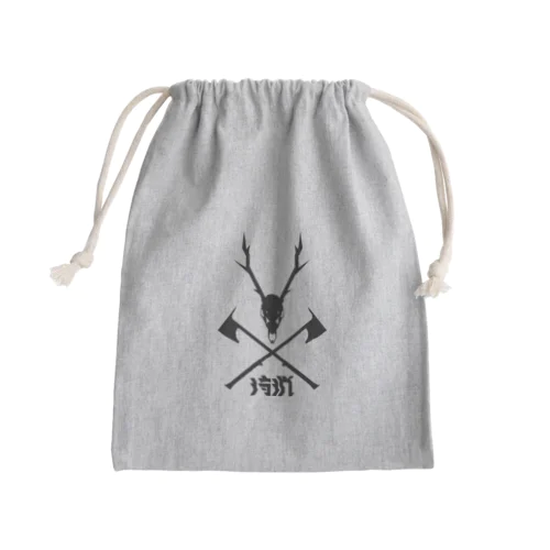 狩猟 Mini Drawstring Bag