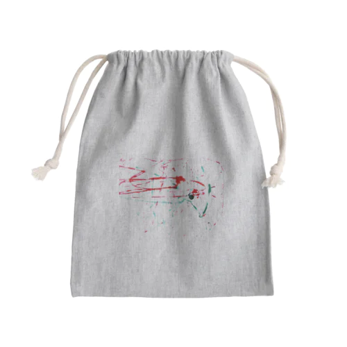 みどりくんとあかくん・ツー Mini Drawstring Bag