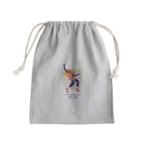lcan woman Mini Drawstring Bag