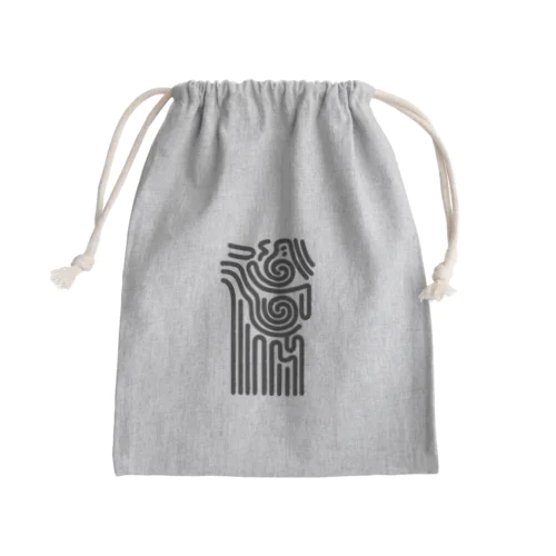 縄文の模様Ⅰ Mini Drawstring Bag