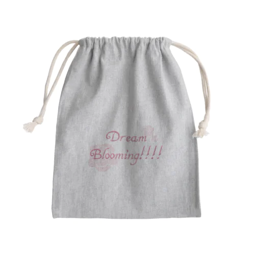 Dream Blooming Mini Drawstring Bag