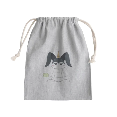 うさぽん Mini Drawstring Bag