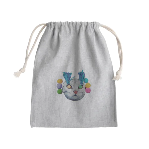 猫の覚醒 Mini Drawstring Bag