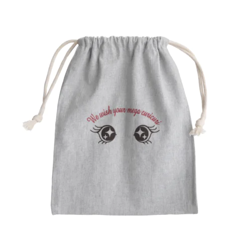 ウィウィッシュア 瞳(め)がクリクリ♪ Mini Drawstring Bag